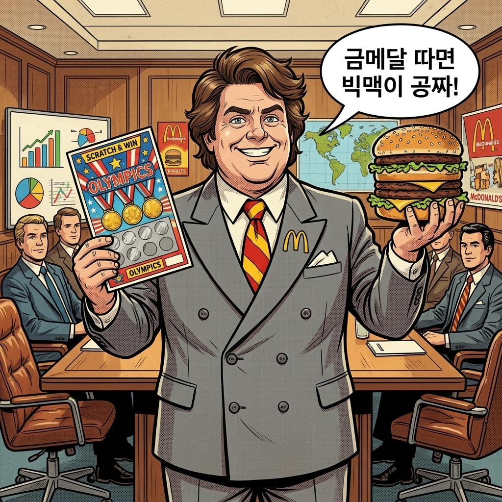 맥도날드의 1984년 올림픽 공짜 버거 참사: 과거 데이터의 맹신과 언헤지드 리스크(Unhedged Risk)가 부른 자본주의 역사상 가장 맛있는 대재앙