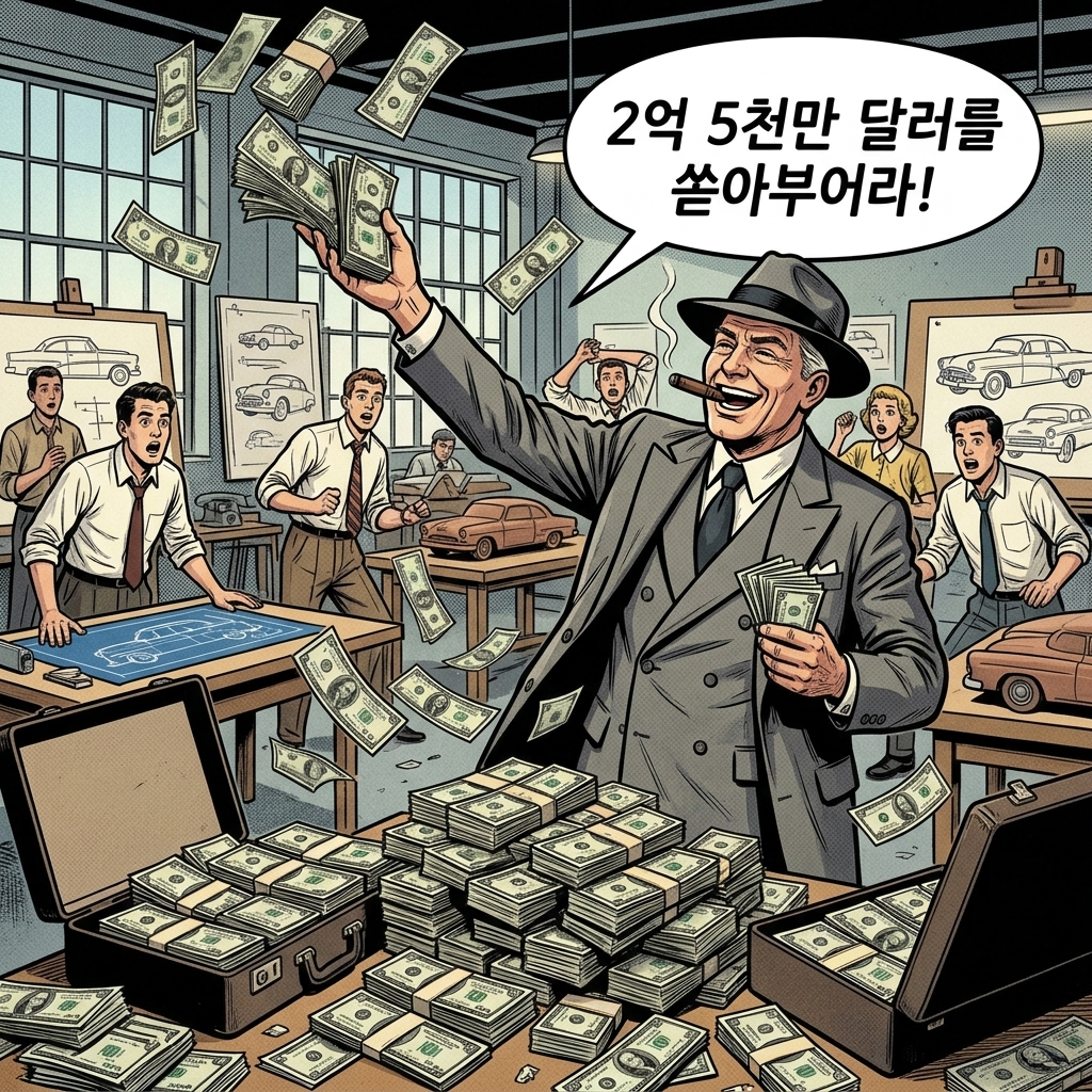 포드 에드셀(Edsel)의 비극: 2억 5천만 달러짜리 변기통이 폭로한 대기업의 집단사고와 매몰 비용의 잔혹한 저주